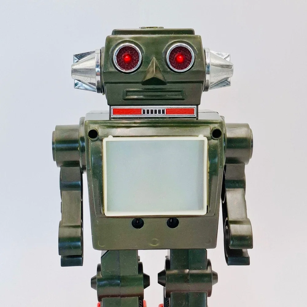 Vintage Follow the Leader TV Robot No 1049 Hong Kong 11